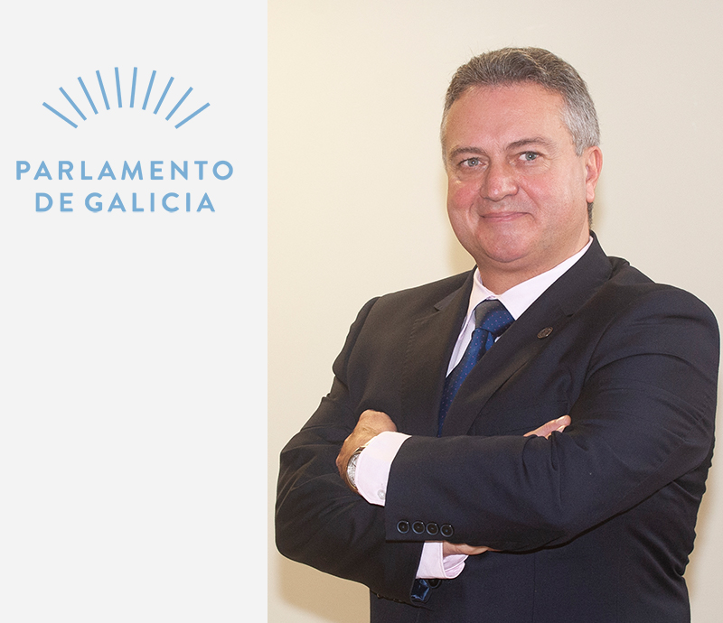 Manuel Santos Costa Deputado no Parlamento Galego por Pontevedra